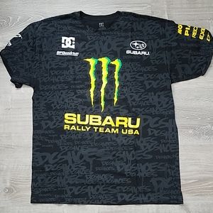 DC Shoe Co Monster Subaru Ken Block Shirt, Men's L